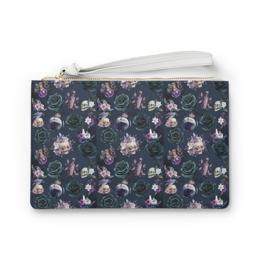 Goth Skull - Clutch Bag