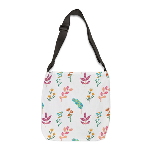 Pastel Flora Adjustable Tote Bag (AOP)