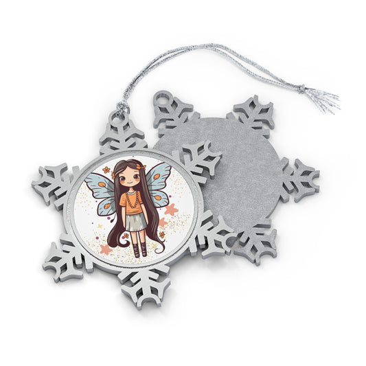 Butterfly Costume LBH - Pewter Snowflake Ornament