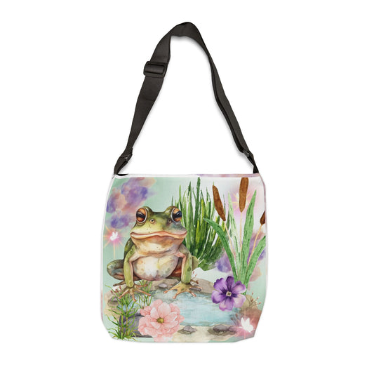 Frog by Pond Adjustable Tote Bag (AOP)