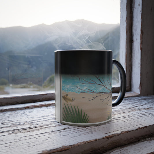 Wild Beach - Color Morphing Mug, 11oz