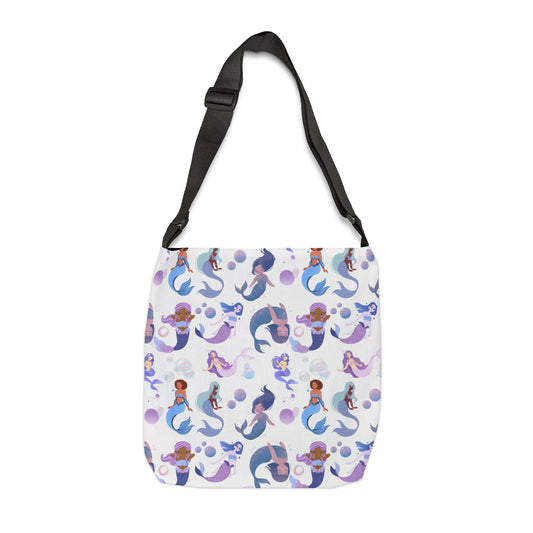 Mermaid Adjustable Tote Bag (AOP)