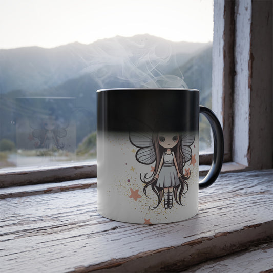 Ghost Fairy - Color Morphing Mug, 11oz