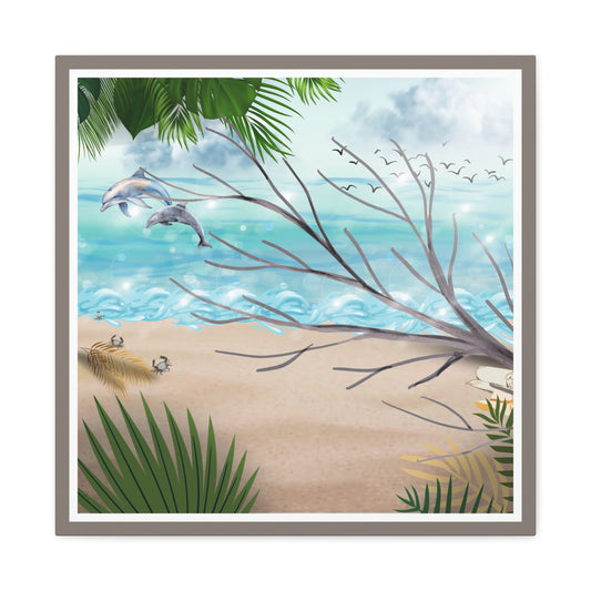 Wild Beach - Matte Canvas, Stretched, 1.25"