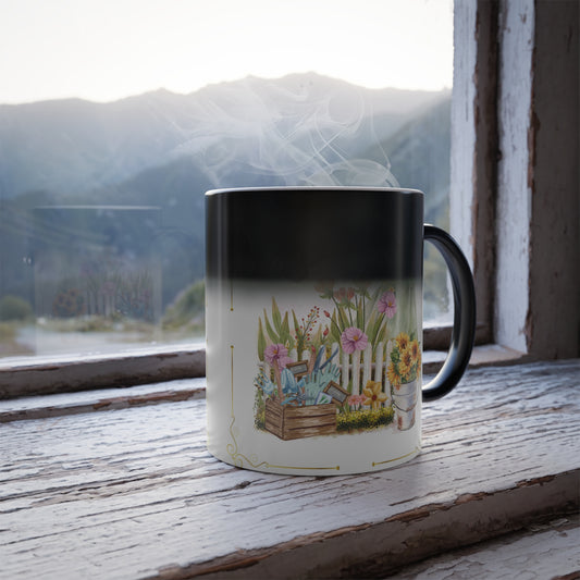 Grand Garden - Color Morphing Mug, 11oz