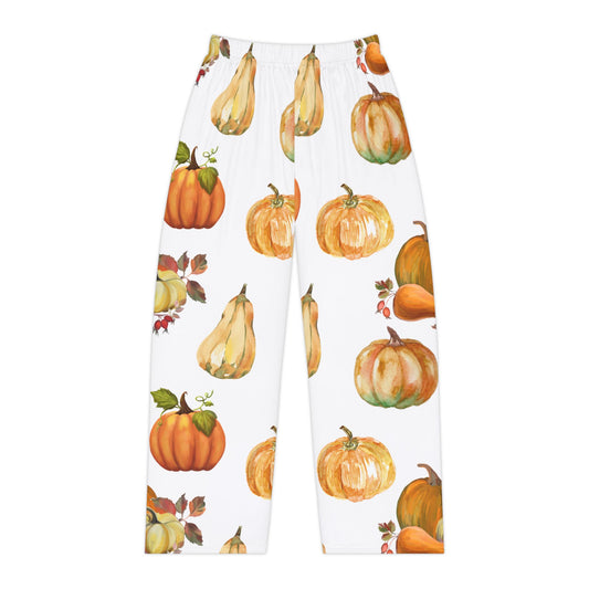 Pumpkin Patch Women's Pajama Pants (AOP)- Elastic