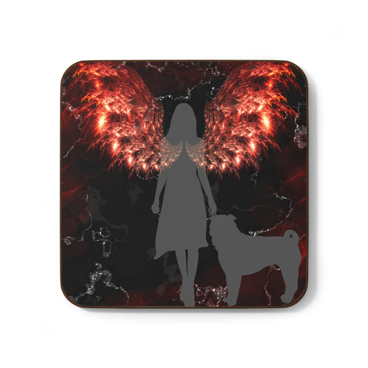 Never Alone Hardboard Back Coaster