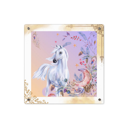 Unicorn Nature- Acrylic Wall Art Panels