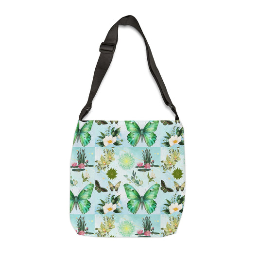 Butterfly Pond Adjustable Tote Bag (AOP)