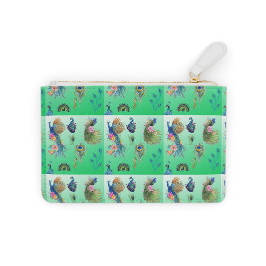 Mini Clutch Bag- Peacock