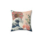 Breaking Waves Spun Polyester Square Pillow