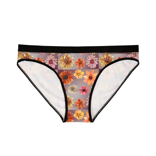 Orange Flower Women's Underwear