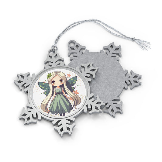 Butterfly Costume FGD - Pewter Snowflake Ornament