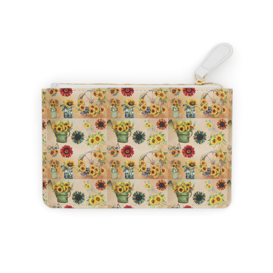 Mini Clutch Bag- Sunflower Garden