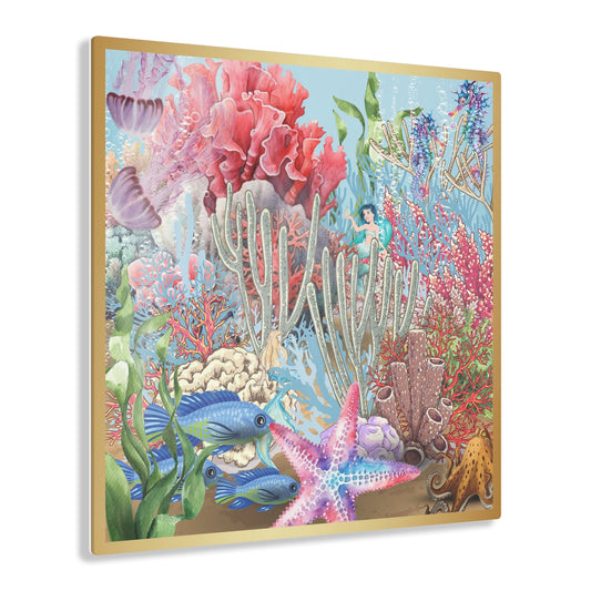 Mermaid Aquarium- Acrylic Prints