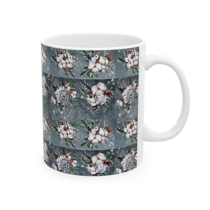 Cotton In A Snow Storm - Ceramic Mug, (11oz, 15oz)