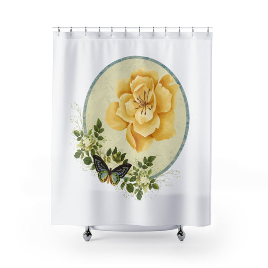 Friendship Flower - Shower Curtains