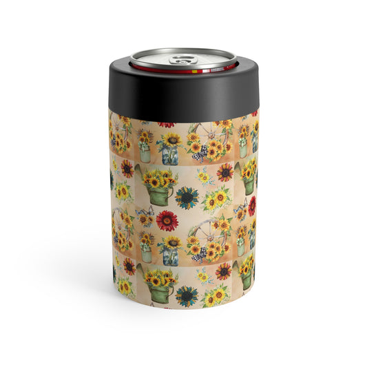 Sunflower Garden Can Holder