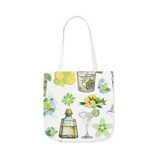 Natural Flavors Canvas Tote Bag, 3 sizes/5-Color Straps