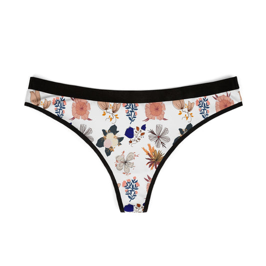 Pastel Floral Women's Thongs