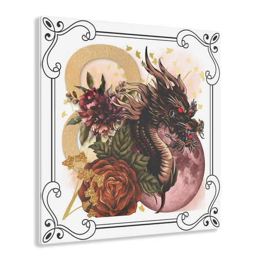 Dragon of 8 Acrylic Print