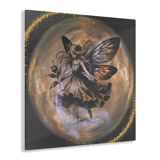 Moon Fairy Acrylic Print