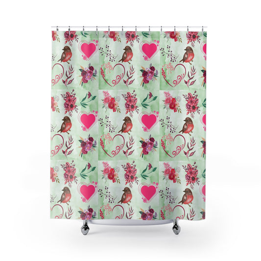 Love Bird - Shower Curtains