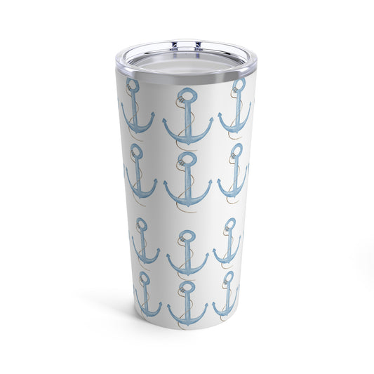 Nautical Anchor Tumbler 20oz