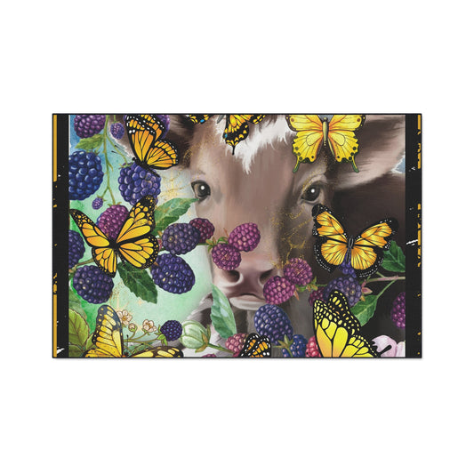 Butterfly Field - Heavy Duty Floor Mat