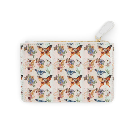 Mini Clutch Bag- Butterfly Flowers