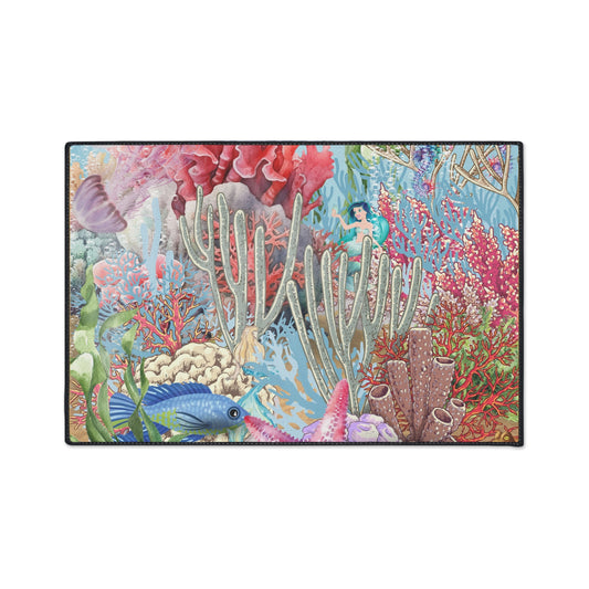 Mermaid Aquarium- Heavy Duty Floor Mat