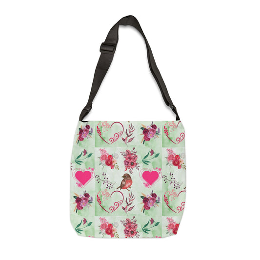 Love Bird Adjustable Tote Bag