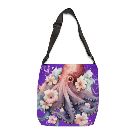 Pretty Octopus Adjustable Tote Bag (AOP)