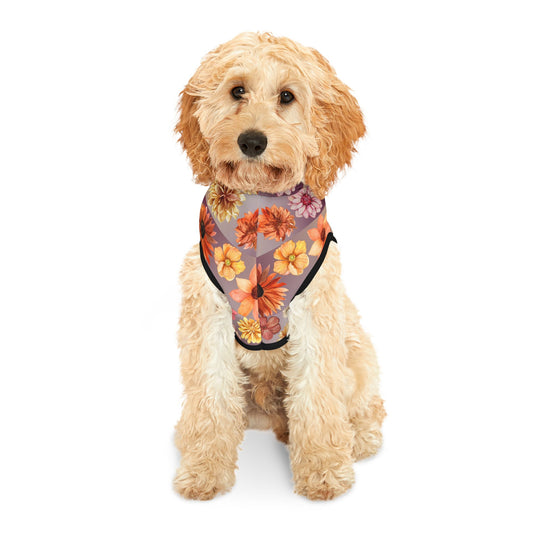 Orange Flower - Pet Hoodie