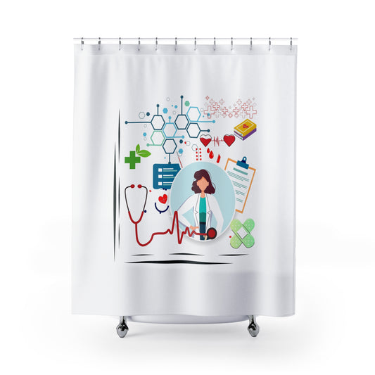 Medical Hero's - Shower Curtains