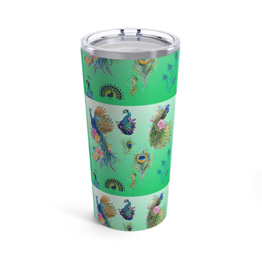 Peacock Tumbler 20oz