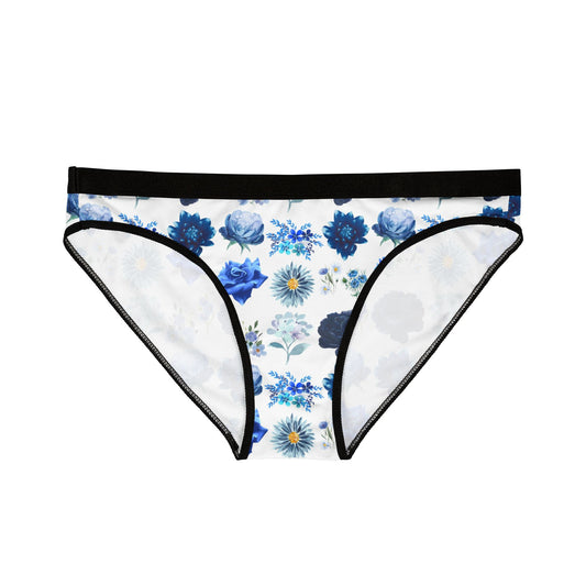 Blue Flowers Women's Underwear