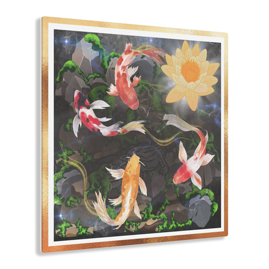 Koi Pond Acrylic Prints