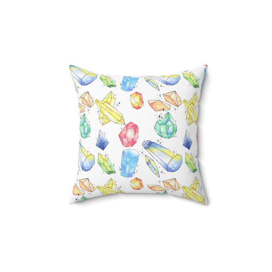 Crystals -  Spun Polyester Square Pillow