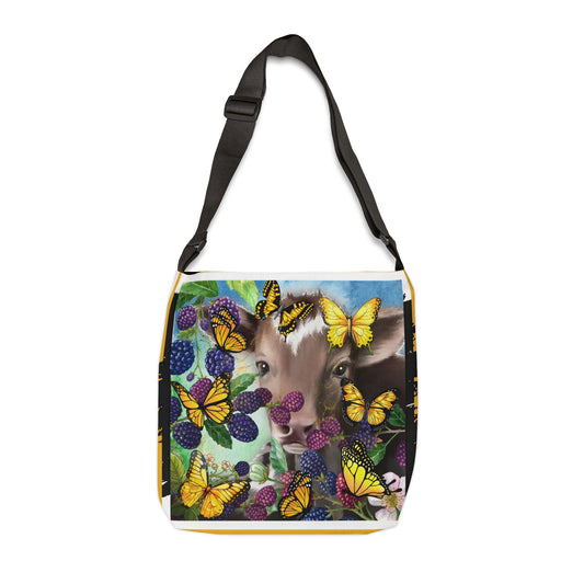 Butterfly Field - Adjustable Tote Bag