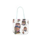 Judgmental Owls Canvas Tote Bag, 3 sizes/5-Color Straps