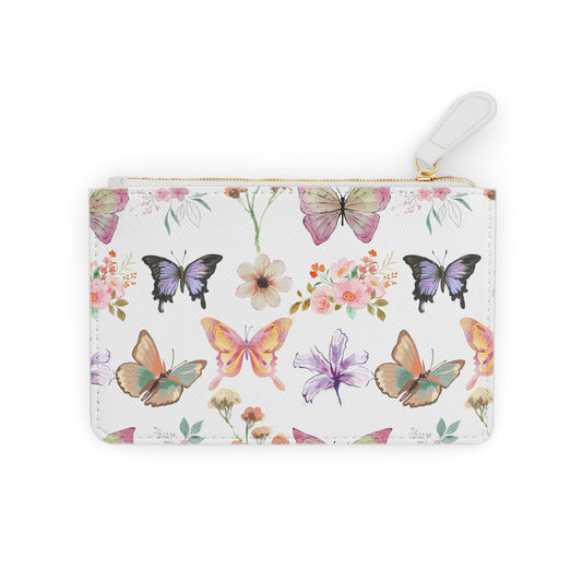 Mini Clutch Bag- Butterfly Pastel