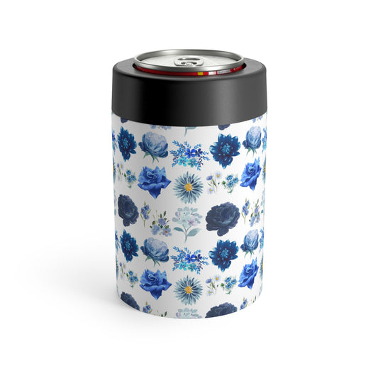 Blue Flowers - Can Holder