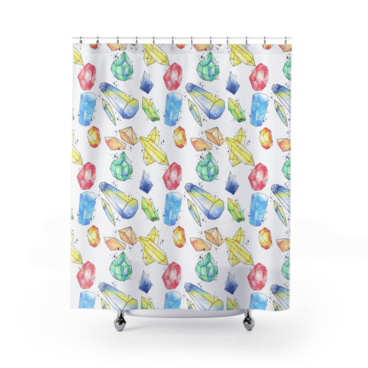 Crystals - Shower Curtains