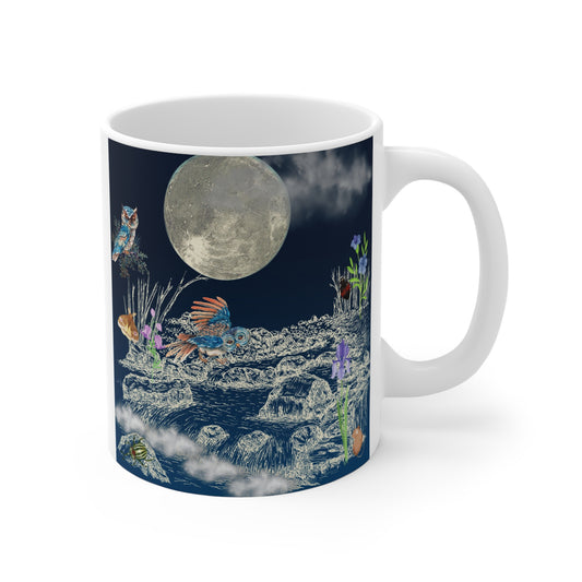 Owls at Night Mug 11oz