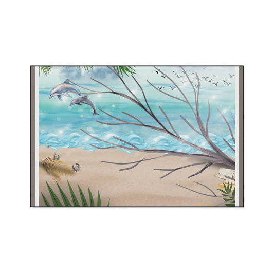 Wild Beach - Heavy Duty Floor Mat