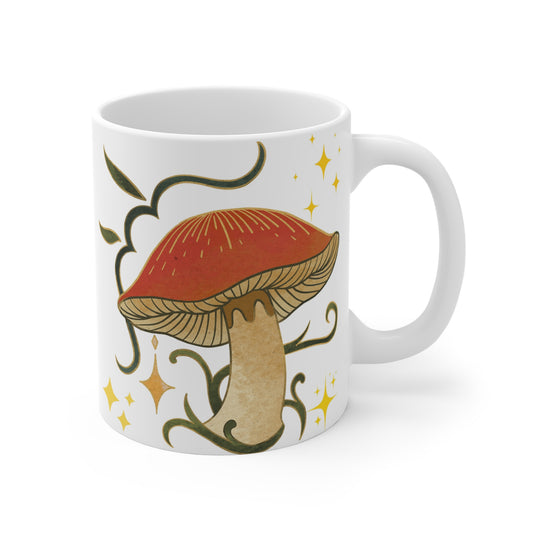 Mushroom Coffee Mug 11oz