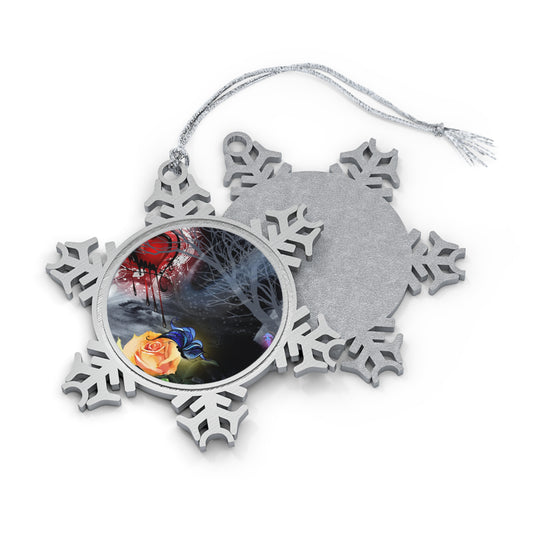 Chaos Endurance - Pewter Snowflake Ornament